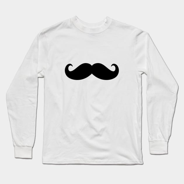 Mustache Long Sleeve T-Shirt by misdememeor